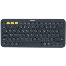 LOGITECH Клавиатура беспроводная K380 темно-серый (920-007584) заводская гравировка