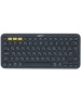 LOGITECH Клавиатура беспроводная K380 темно-серый (920-007584) заводская гравировка