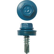 ЗУБР СКМ 5009, 19 х 5.5 мм, неб.-голуб., 500 шт (2,53 кг.), кровельный саморез (4-300315-55-019-5009)