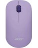 Мышь ACER Мышь OMR205 фиолетовый оптическая (1200dpi) беспроводная USB для ноутбука (2but) ZL.MCEEE.02K