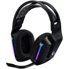 LOGITECH Наушники с микрофоном G733 Lightspeed черный накладные Radio оголовье (981-000867)