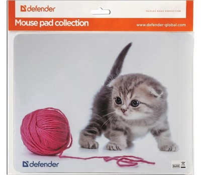 Коврик для мыши DEFENDER (50706) SILK - 10 видов ассортимент