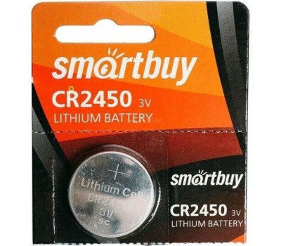 Элементы питания SMARTBUY (SBBL-2450-5B) CR2450/5B в упаковке 5шт (цена за 1шт)