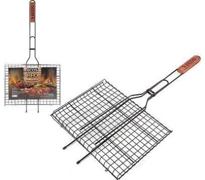 Решетка для барбекю ECOS Решетка для барбекю RD-172D (р-р 35x25x2см, общая длина 70 см, сталь с а/пригарным покр.) 999635