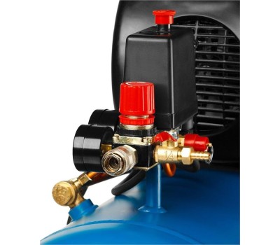 Компрессор ЗУБР ЗКПМ-240-50-1.5 240 л/мин, 50 л рессивер, 1500 Вт, воздушный