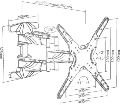 Кронштейн ULTRAMOUNTS UM907 для 23