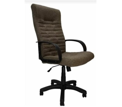 Кресло компьютерное ЯрКресло Кресло Кр26 ТГ ПЛАСТ К32 (ткань Крафт темно-серая)