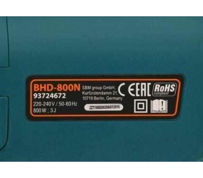 Перфоратор электрический BORT BHD-800N Перфоратор электрический