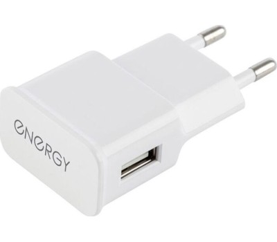 Зарядное устройсво ENERGY ET-09, 1,0А, цвет - белый