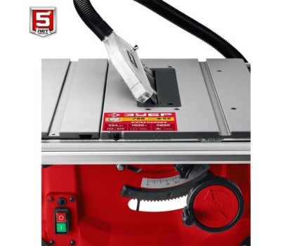 Станок ЗУБР СРЦ-254су 1900 Вт напольный со станиной и удлинителем распиловочный станок