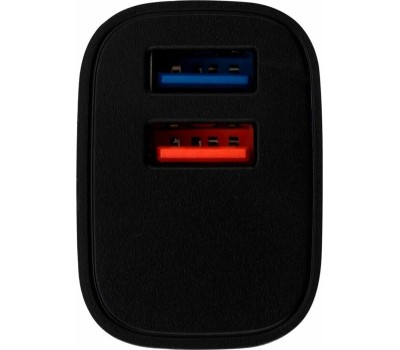 Сетевое зарядное устройство REXANT (16-0283) Сетевое зарядное устройство REXANT 2 x USB, 5V, 2.4 A, черное