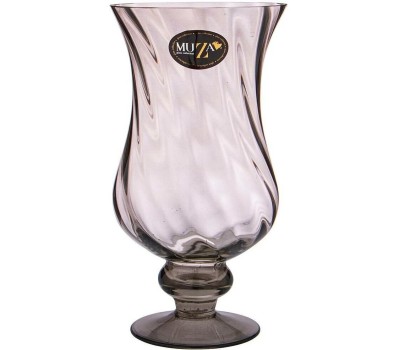 Ваза MUZA 380-814 ELEGIA SMOKY 27см