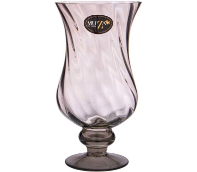 Ваза MUZA 380-814 ELEGIA SMOKY 27см