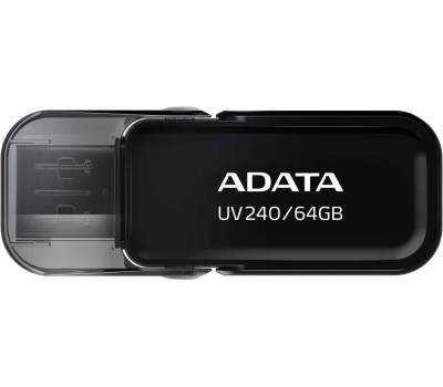 ADATA Флэш-накопитель USB2 64GB BLACK AUV240-64G-RBK