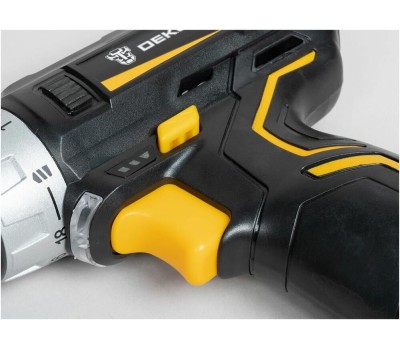 DEKO Дрель-шуруповерт GCD12DU3 SET2 FU-Li-Ion, 1.5Ач, с одним аккумулятором [063-4146]