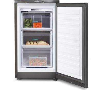 Морозильник БИРЮСА W412 80л матовый графит