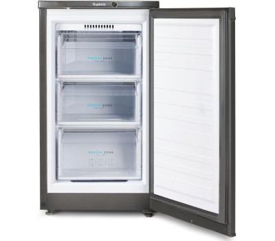 Морозильник БИРЮСА W412 80л матовый графит