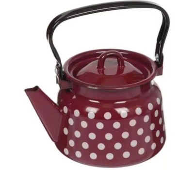 Чайник СИБИРСКИЕ ТОВАРЫ С2716.ЯР, С2716.3ЯР,С2716.ЯР*106 Вишневый эмал 3,5л с рис