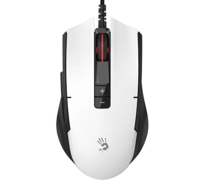 Мышь A4TECH Мышь Bloody ES8 белый оптическая 6000dpi USB 7but (ES8 PANDA WHITE)