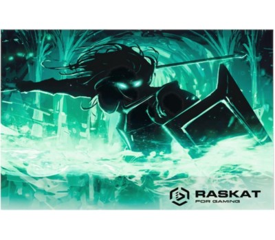 коврик RASKAT для мышки Paladin IP - M (450*400*3мм, резина+ткань, прошитый край)