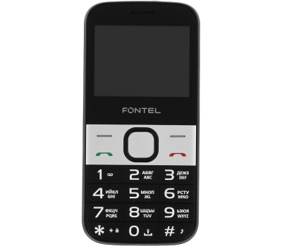 Телефон мобильный FONTEL SP230 черный