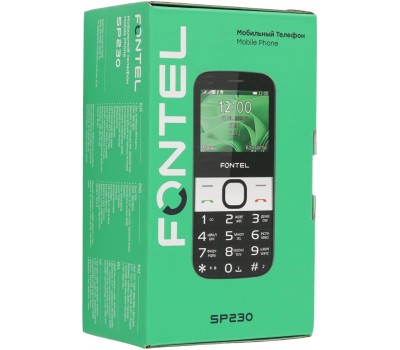 Телефон мобильный FONTEL SP230 черный