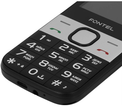 Телефон мобильный FONTEL SP230 черный