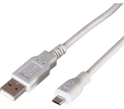 REXANT Кабель USB-A – micro USB, 1А, 3м, серый