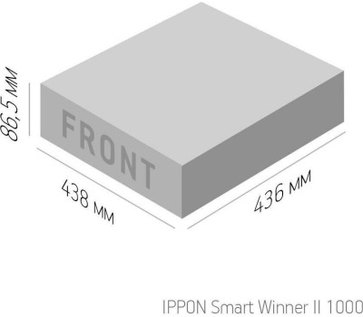 ИБП IPPON ИБП Smart Winner II 1000, 1000ВA [1192977]