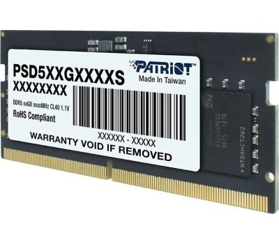 Модуль памяти PATRIOT Модуль памяти SODIMM 8GB DDR5-5600 PSD58G560041S