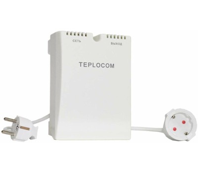БАСТИОН Стабилизатор напряжения Teplocom ST-555 белый