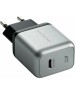 SATECHI Сетевое зарядное устройство 30W USB-C GaN Wall Charger. Цвет: серый космос