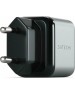 SATECHI Сетевое зарядное устройство 30W USB-C GaN Wall Charger. Цвет: серый космос