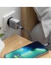 SATECHI Сетевое зарядное устройство 30W USB-C GaN Wall Charger. Цвет: серый космос
