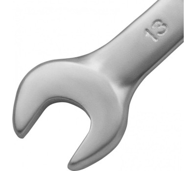 Комбинированный ключ MATRIX Ключ комбинированный, 13 мм, CrV, матовый хром 15109