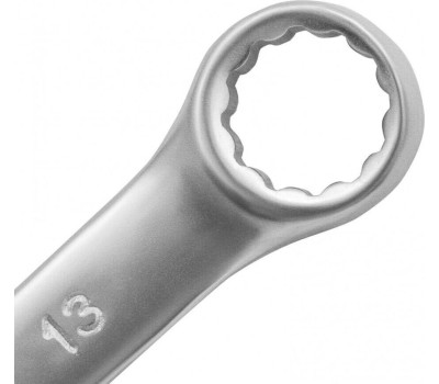 Комбинированный ключ MATRIX Ключ комбинированный, 13 мм, CrV, матовый хром 15109