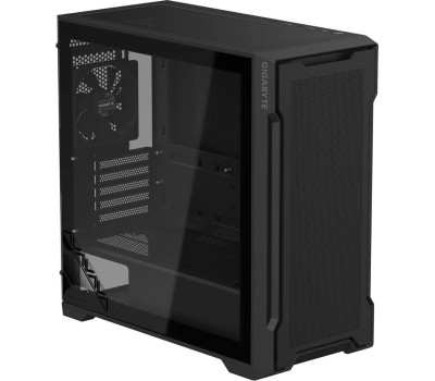 Корпус для ПК GIGABYTE Корпус mATX GB-C102G, Midi-Tower, без БП, черный [28300-c102b-2crr]