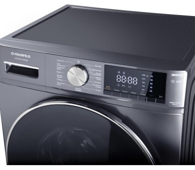 Стиральная машина MAUNFELD Стиральная машина MFWM1410SB02, с фронтальной загрузкой, 10кг, 1400об/мин, инверторная
