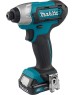 MAKITA Ударный шуруповерт TD110DWAE, 2Ач, с двумя аккумуляторами