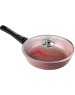 Сковорода ГОРНИЦА Сковорода а/пр литая 24см съемн/руч стекл/кр Шоколад ТМ
