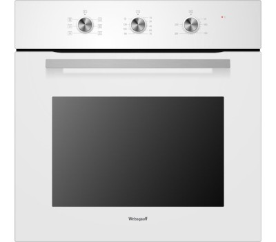 Духовой шкаф электрический WEISSGAUFF Духовой шкаф электрический EOM 262 PMW, 60л, дверца с 2 стеклами, белый