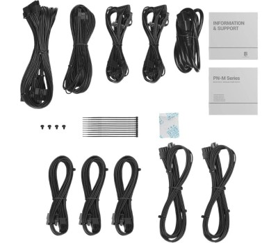 Блок питания DEEPCOOL Блок питания GAMERSTORM PN1000M (ATX 3.1, 1000W, Full Cable Management, PWM 135mm fan, Active PFC, 80+ GOLD, Active PFC + Full Bridge SRC LLC + DC/DC ,Gen5 PCIe) RET