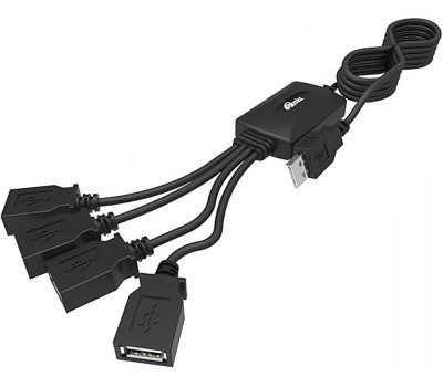 RITMIX Хаб (разветвитель) CR-2405, черный [15119259]