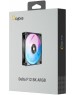 OCYPUS Вентилятор для процессора Fan Delta F12 BK ARGB LED / Black / PWM