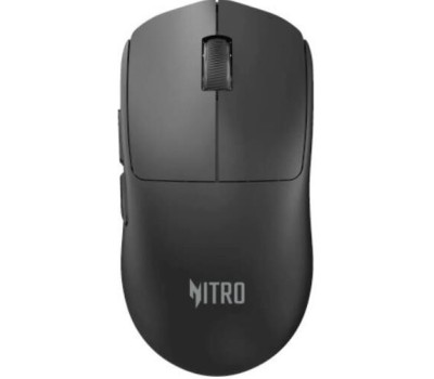 ACER Мышь беспроводная Nitro OMR402, игровая, Bluetooth/Радио, оптическая, USB, USB-C, 26000dpi, черный [zl.mcecc.05e]