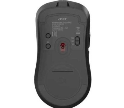 ACER Мышь беспроводная Nitro OMR402, игровая, Bluetooth/Радио, оптическая, USB, USB-C, 26000dpi, черный [zl.mcecc.05e]
