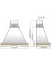Вытяжка ELIKOR Вытяжка классическая VILLA 60P-650-P3L BEIGE