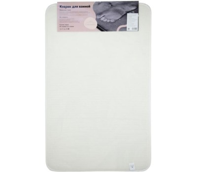 САНАКС - Коврик в ванную ПАМЯТЬ - эффект восстановления, одинарный, дизайнерский - янтарь 50 х 80 см 00445