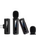 TTEC Беспроводная универсальная микрофонная система петличного типа GoMic Plug&Play Universal Wireless Lavalier Microphone Kit. Цвет: черный
