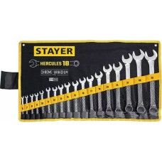 Набор ключей STAYER 27081-H18_Z01 Набор гаечных ключей